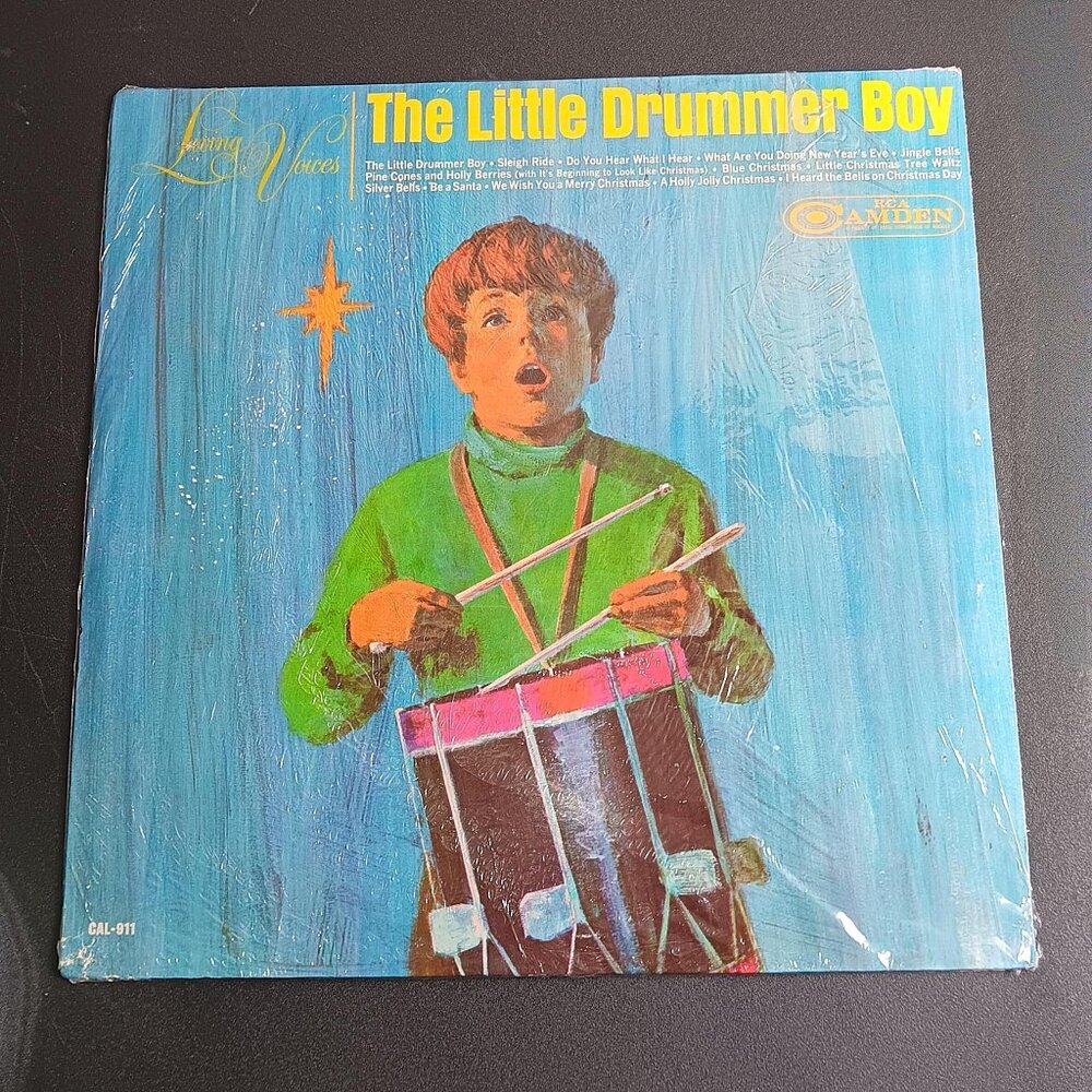 The Little Drummer Boy Vinyl Record RCA Camden LP 1965 Vintage Christmas Music
